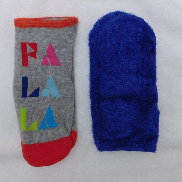 𝅺F127 Hue 2-Pk. FA LA LA Footsie Socks Gift Box - Picture 1 of 1